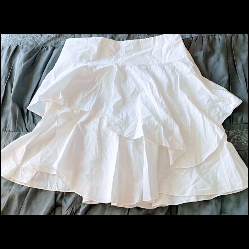 Ralph Lauren Layer Shirred Skirt Size 10